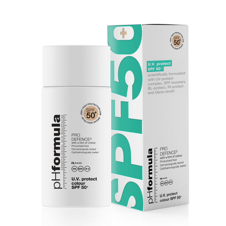 pH formula uv protection spf 50